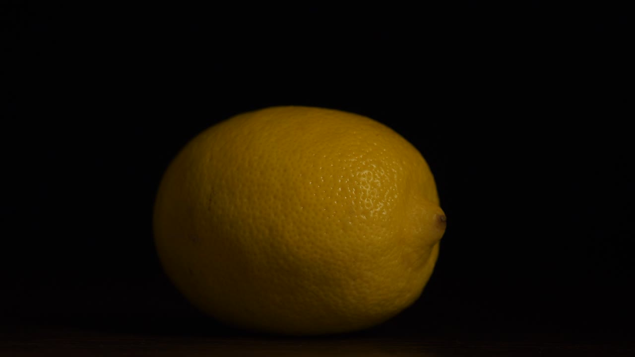 레몬의 클로즈업