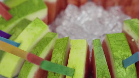 red seedless watermelon slice