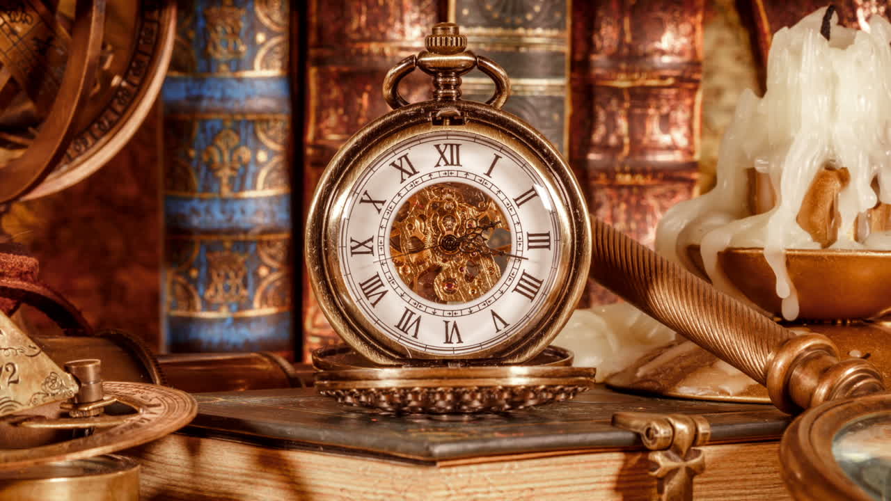 reloj de bolsillo de época