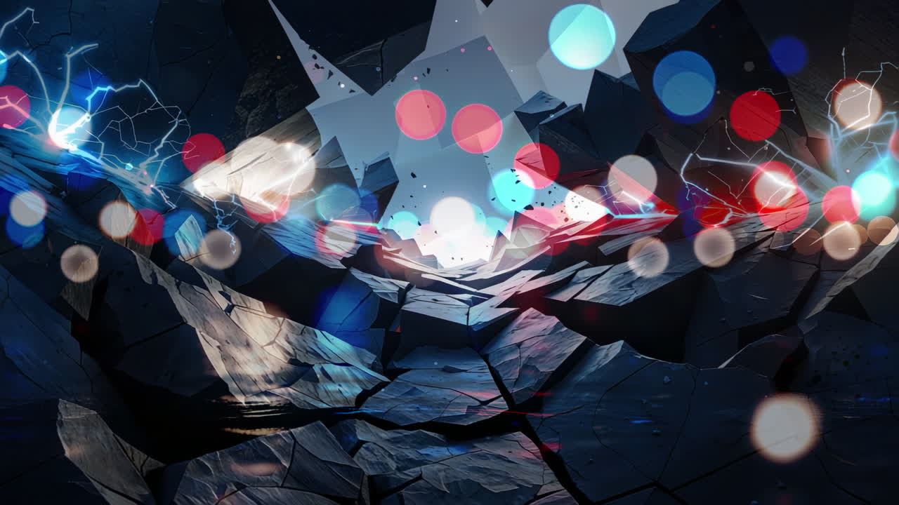 Dynamic Fractured Energy Landscape