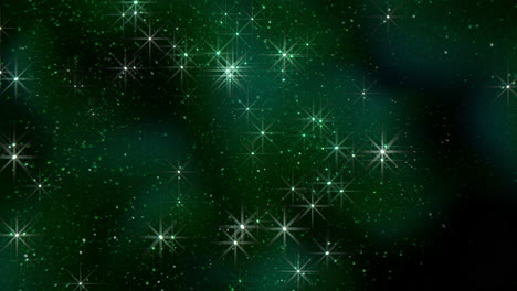 Starry night mesmerizing glowing stars illuminate the dark sky