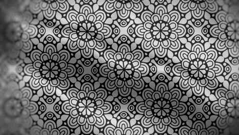 luxury ornamental mandala 01 flag loop background 4k