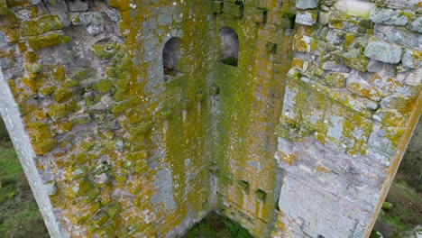 sandias tower located off of highway, moss covered, ourense, spain