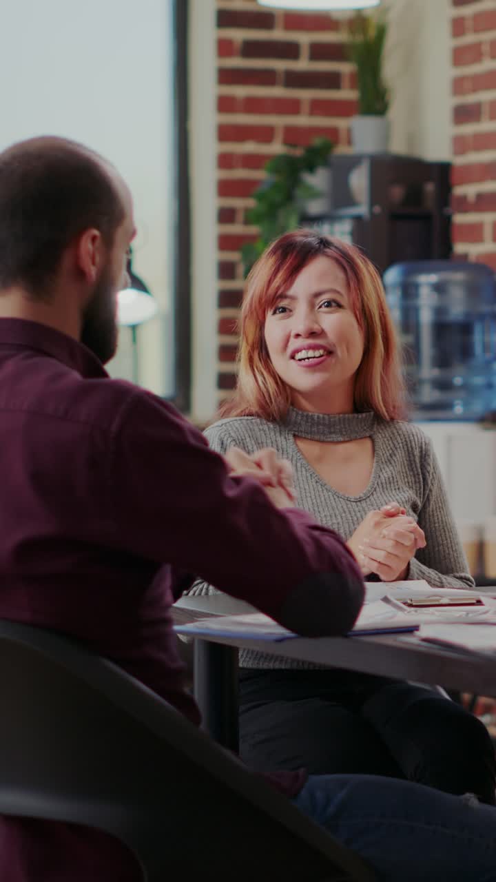 reunión de negocios en la oficina