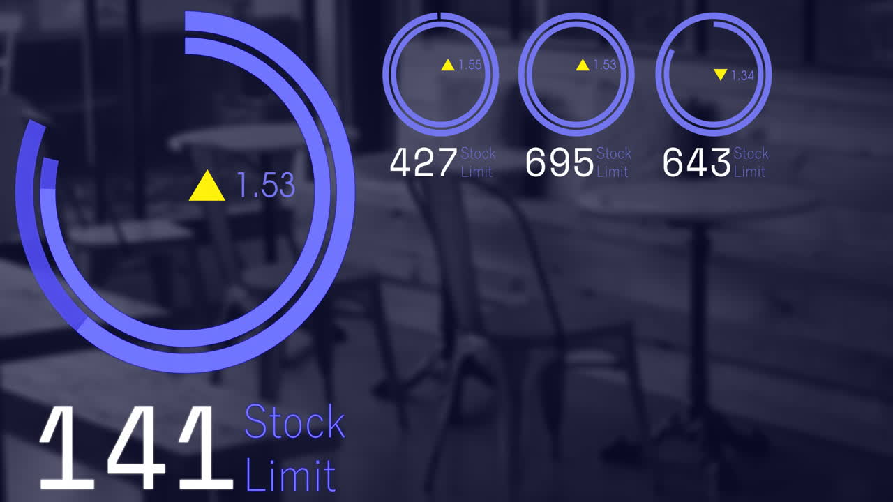 카페를 통해 통계 및 금융 데이터 처리의 애니메이션