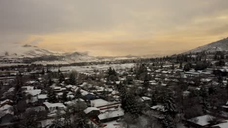 ashland, oregon, usa, winter 2023