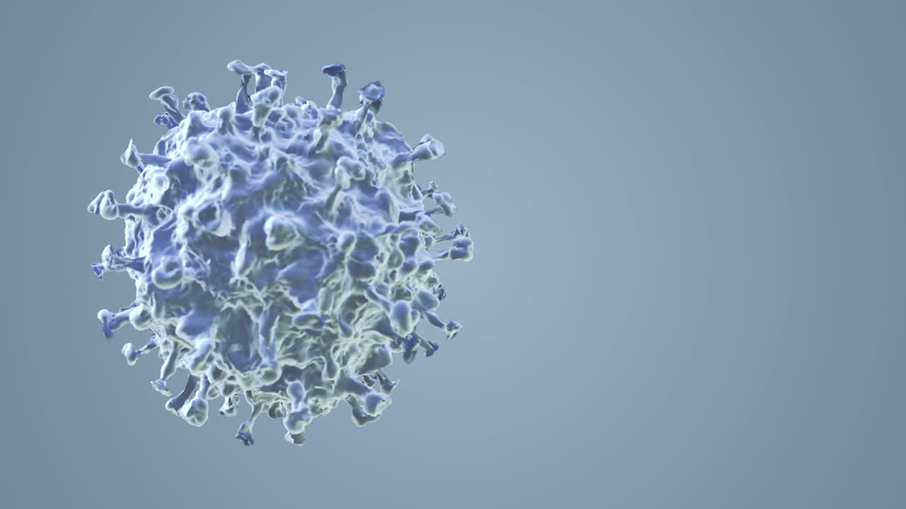 virus azul con bucle