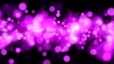 las partículas de bokeh de lujo de 4k.