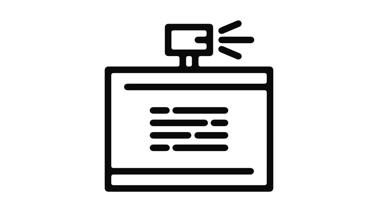 línea de perfume gráfico de movimiento