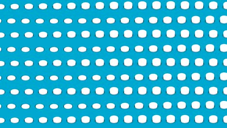 abstract isometric background white cylinders horizontal waves motion