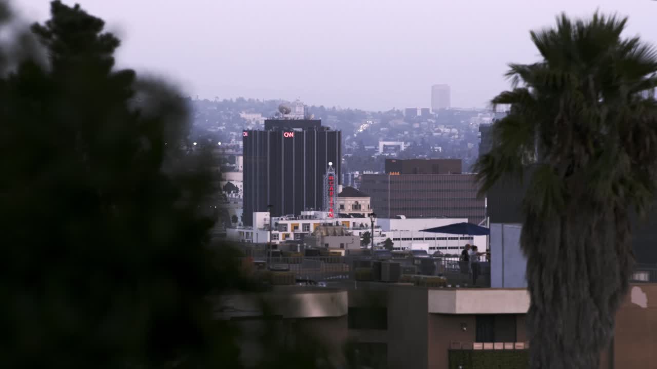 Vista di Hollywood, Los Angeles.