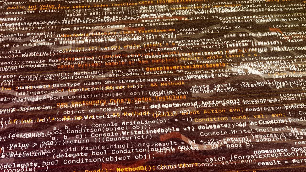 Abstract Computer Code Background