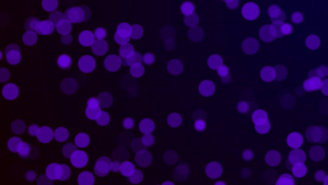 fondo de partículas abstractas, partículas de polvo bokeh violeta luz abstracta títulos de movimiento de fondo cinematográfico bucle