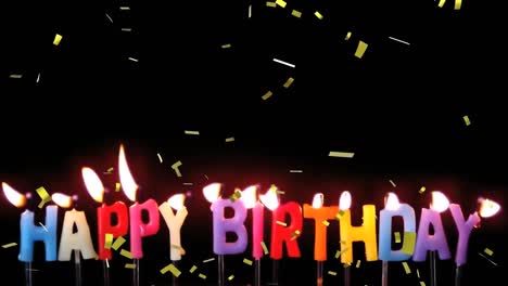 Happy-birthday-message-made-of-candles-with-confetti