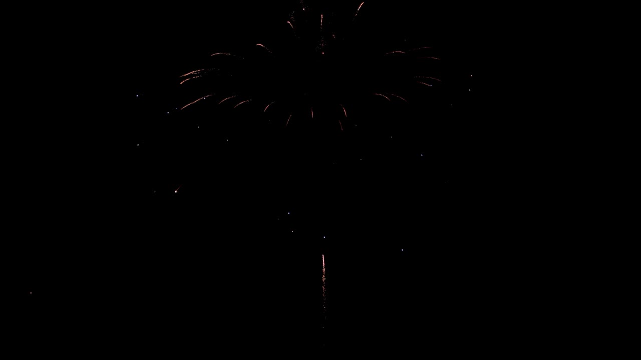 미국의 독립을 축하하기 위해 매년 7월 4일에 불꽃놀이가 하늘을 비추고 있습니다.