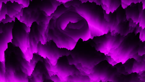 futuristic motion spiral purple storm clouds in dark sky 1