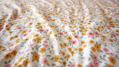 floral bedding pattern