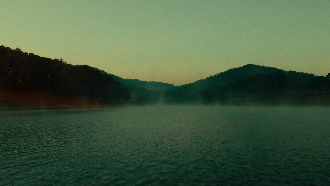 Misty Mountain Lake Sunrise/Sunset