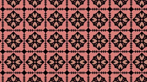 detailed seamless tile graphics in black and dull pink shades