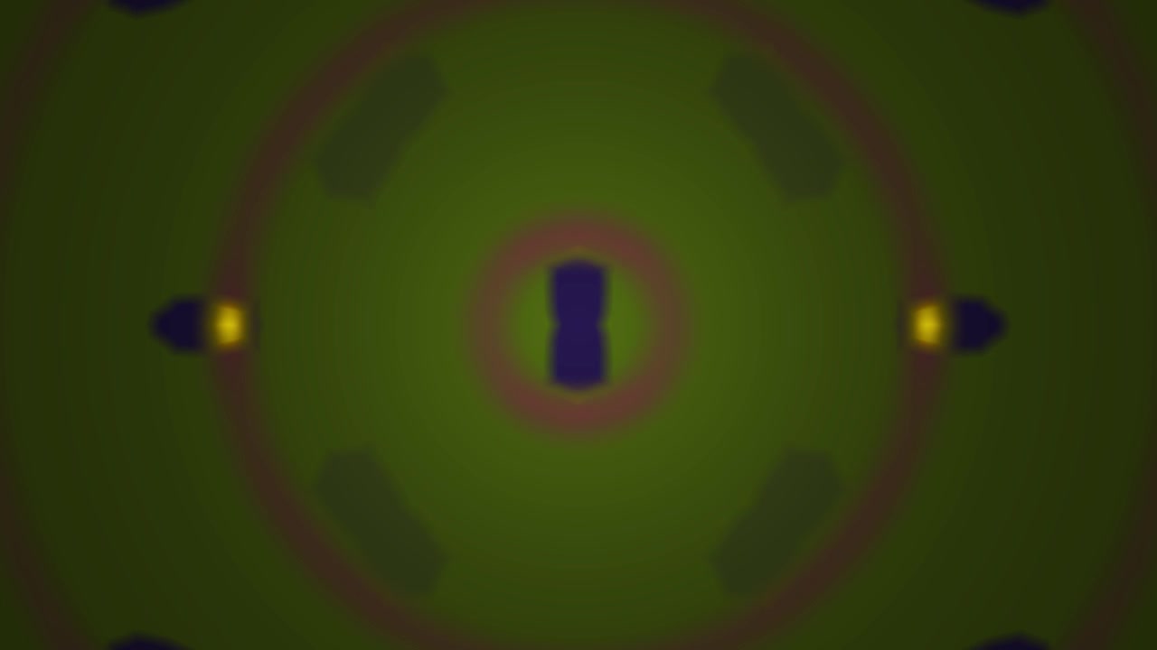 Hypnotiserende Abstracte Caleidoscoop met Pulserende Geometrische Patronen