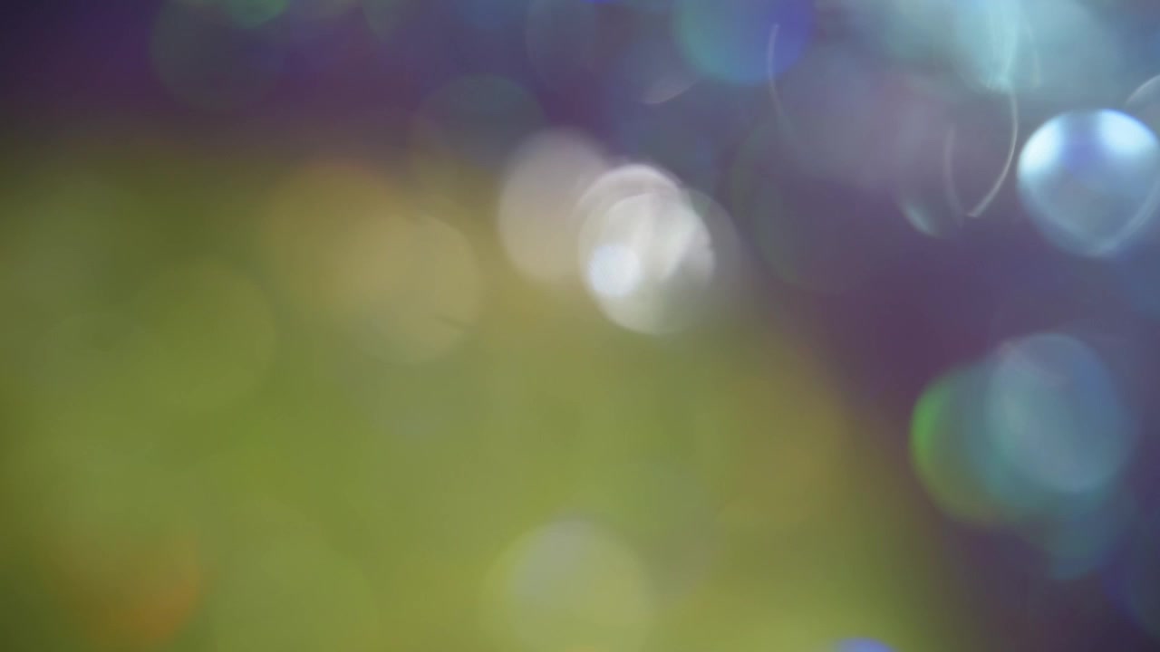 Sfondo bokeh morbido con luci colorate