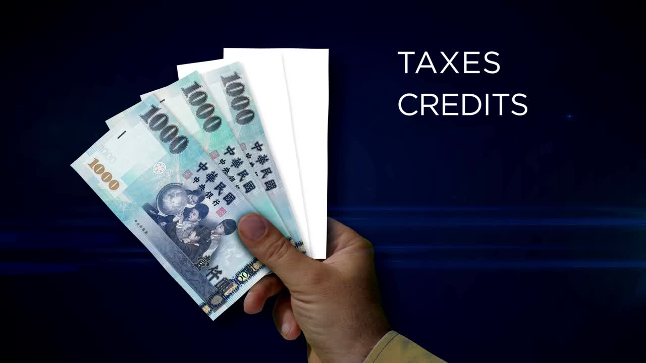 타이완 달러 은행 지폐 팬 손실