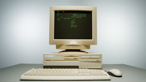 computadora de escritorio antigua