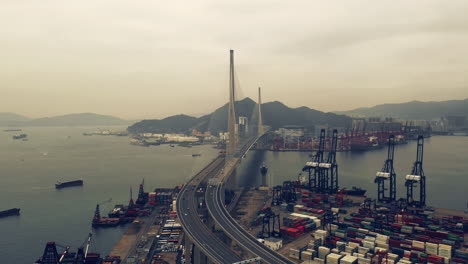 burgeoning with global business