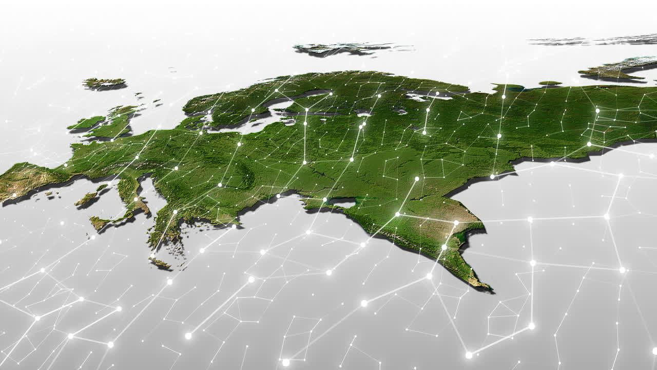 Eurasia Digital Network Map