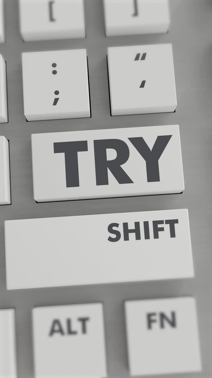 TRY BUTTON PRESSING ON KEYBOARD Vertical Video