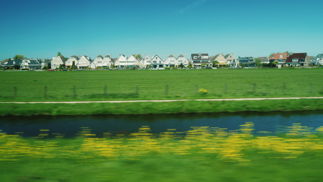 네덜란드를 통해 운전