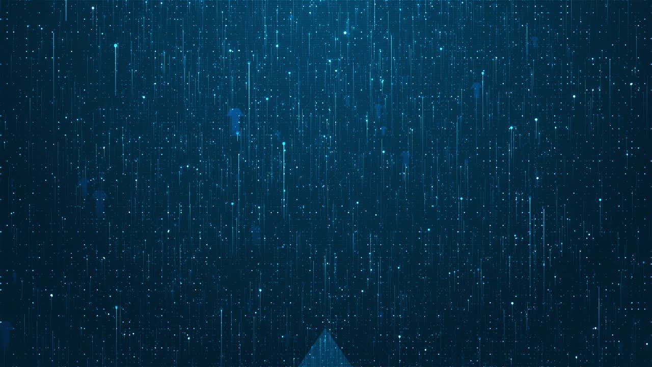 Dynamic animation moving arrow pointing upward combined with glowing light flare particles for