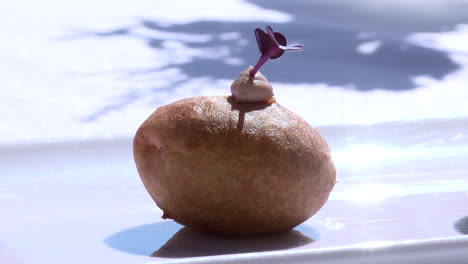 appetizer on a plate