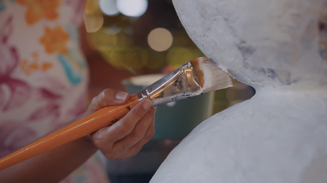 Crafting Artwork with a Brush