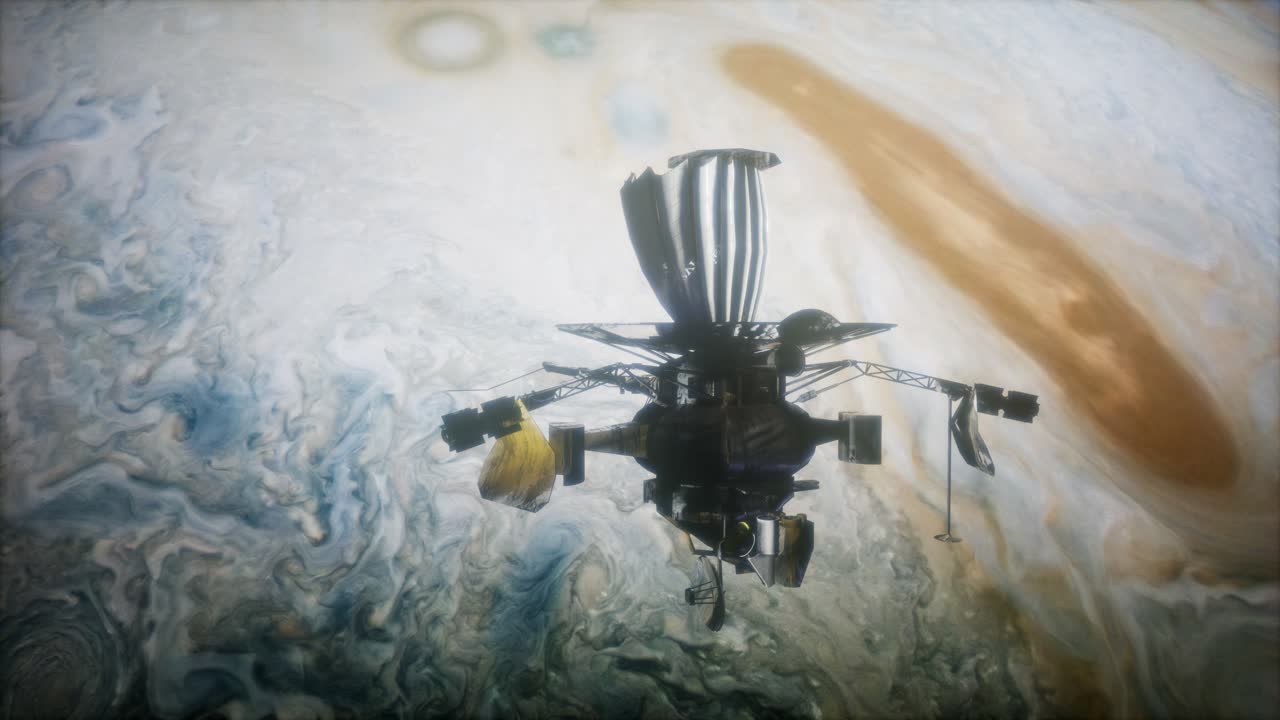 목성 을 공전 하는 갈릴레오 우주선