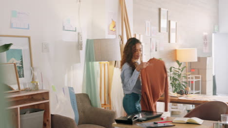 Mujer-Propietaria-De-Moda,-Comercio-Minorista-Y-Negocios