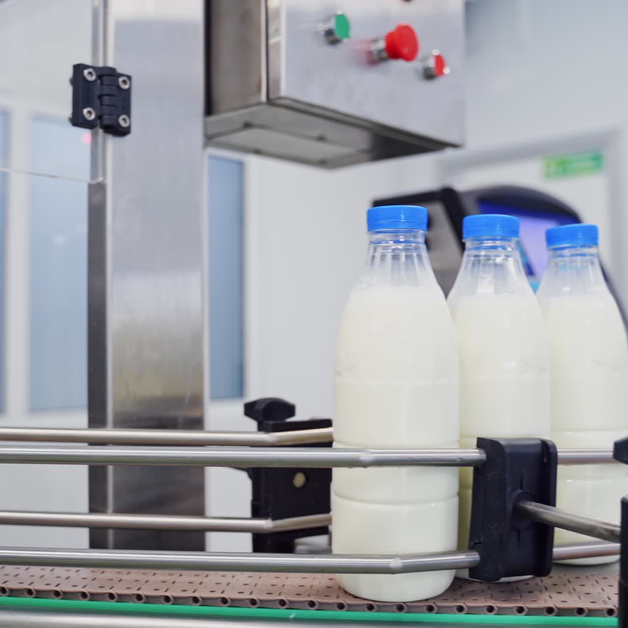 Milk production line