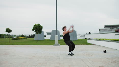 persona que hace parkour