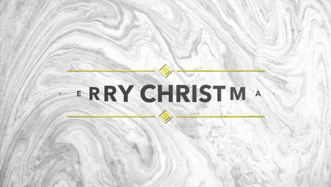 Merry-Christmas-on-white-marble-texture-with-gold-lines