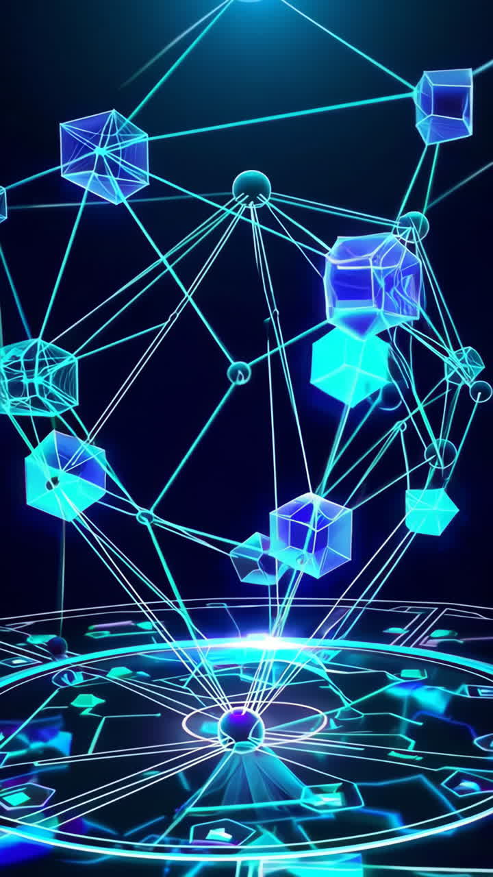 Futuristic Network Visualization