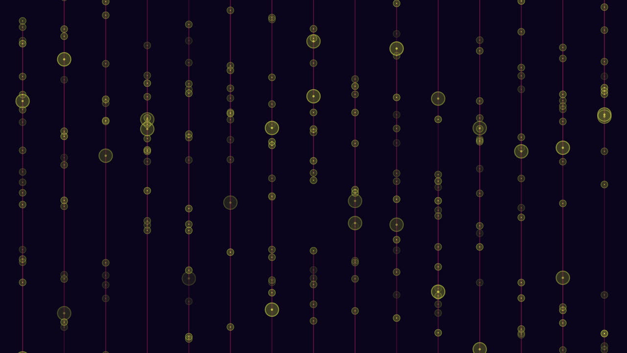 Geometric purple zigzag pattern on black background
