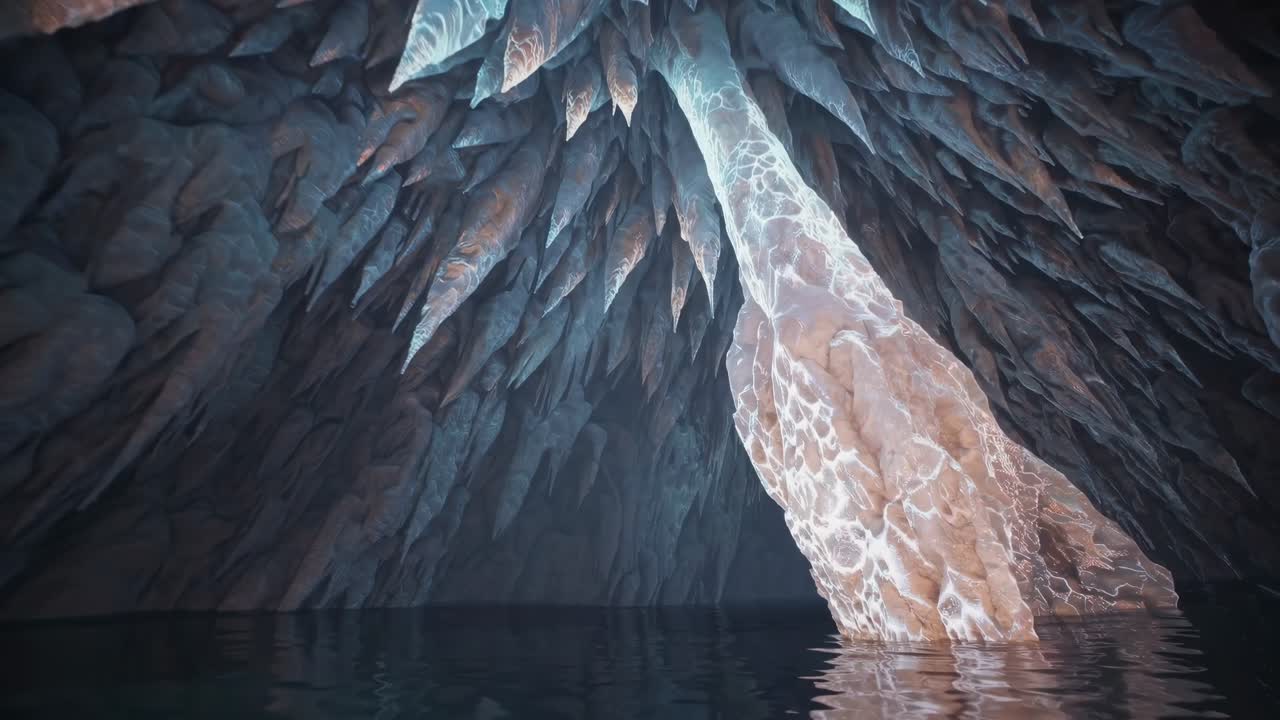 Inside a Mysterious Cave