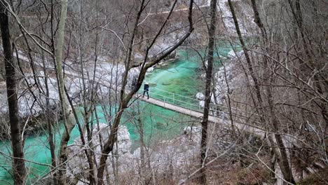 kozjak waterfall in slovenia, europe