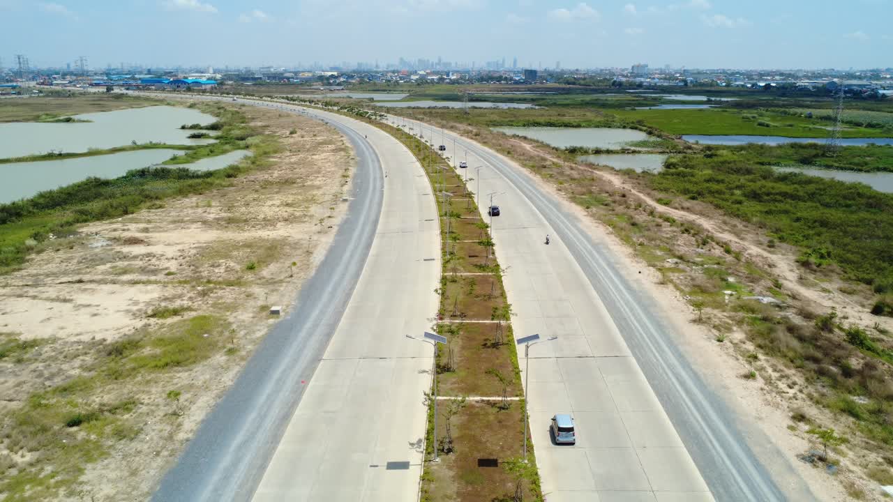 New Techno International airport road, land development infrastructure