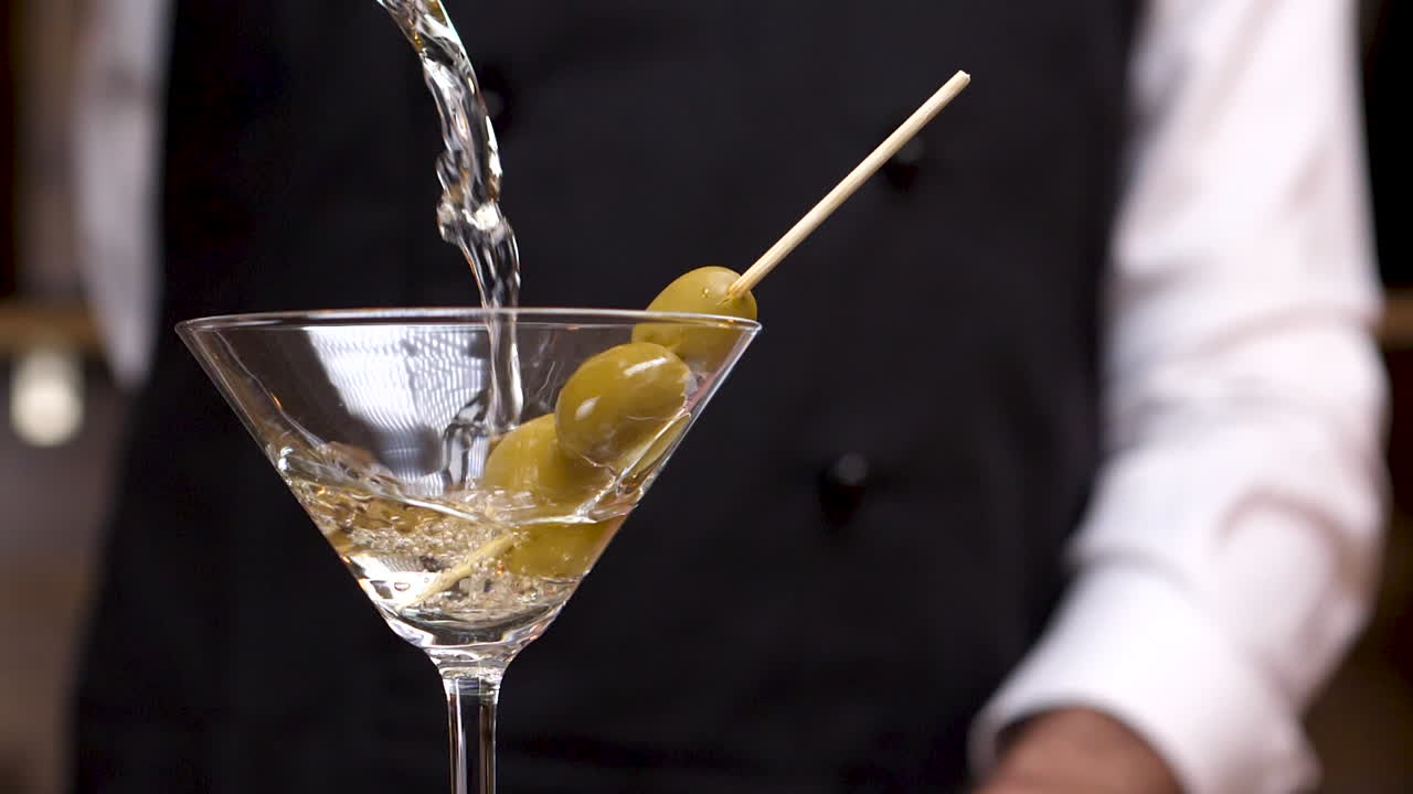 Martini con olive