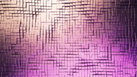 abstract purple and pink 3d cube pattern