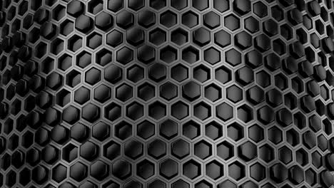 background of hexagons