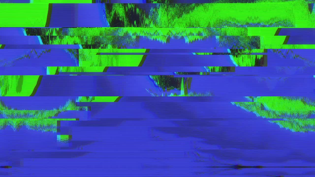 design único abstract animação digital pixel ruído glitch erro dano de vídeo