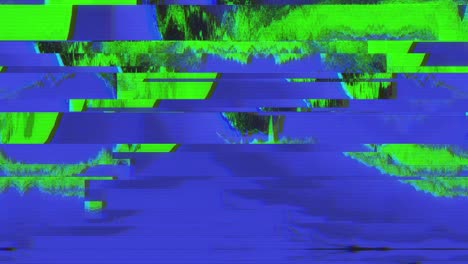 diseño único abstracto animación digital ruido de píxeles error de fallo daño de video