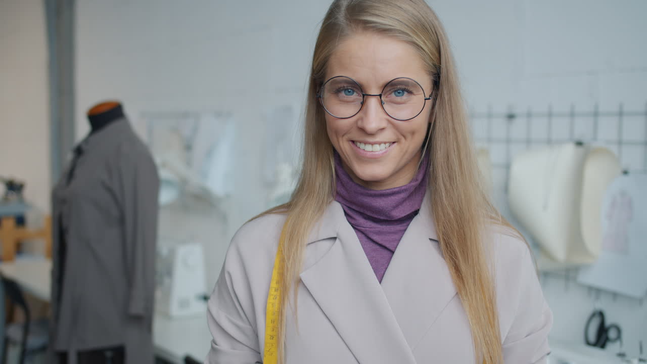 Fashion Designer Portrait in a Studio